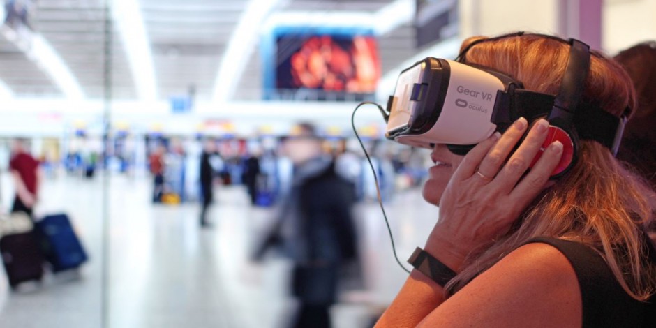 vr technology at airports